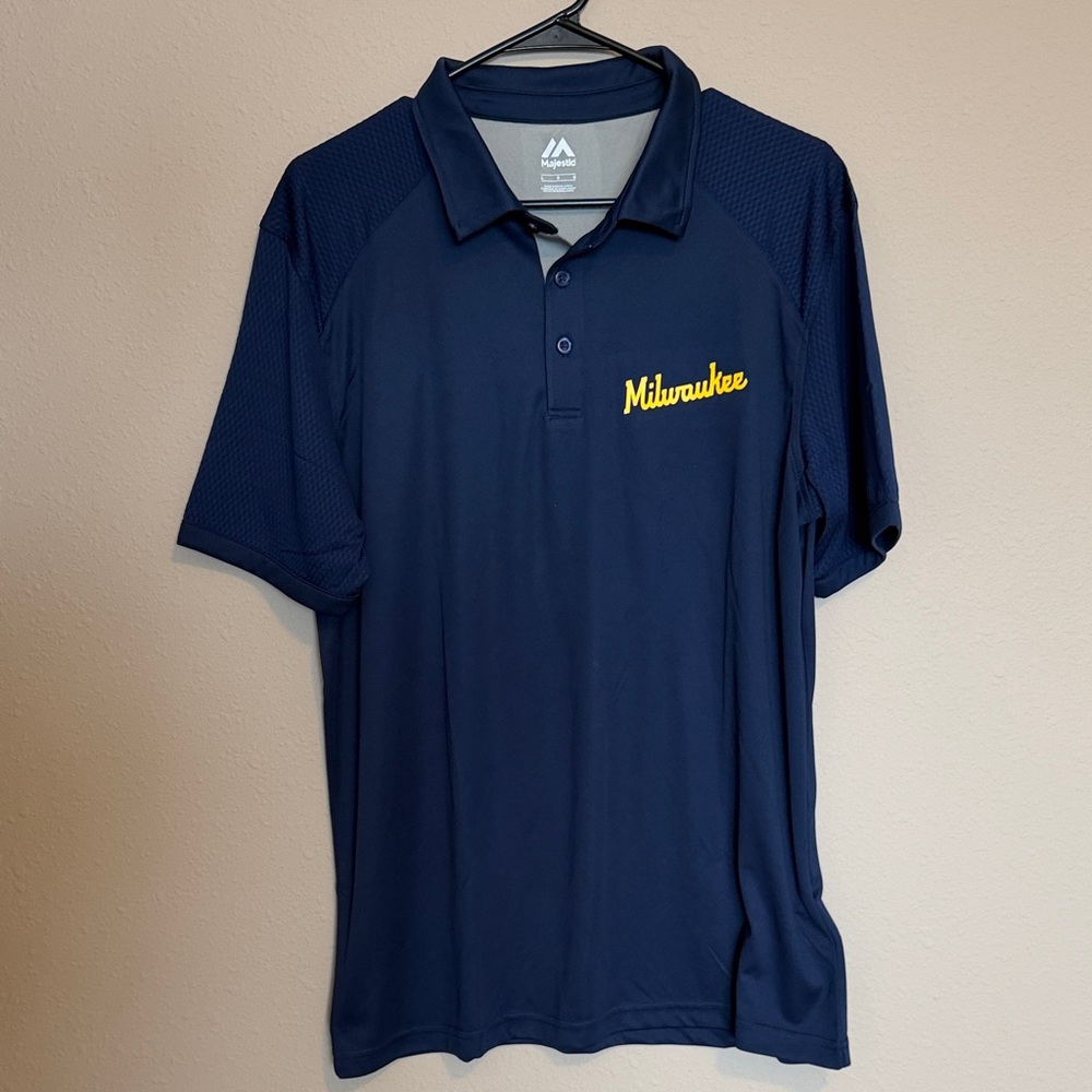 Men's Milwaukee Brewers Polo Shirt